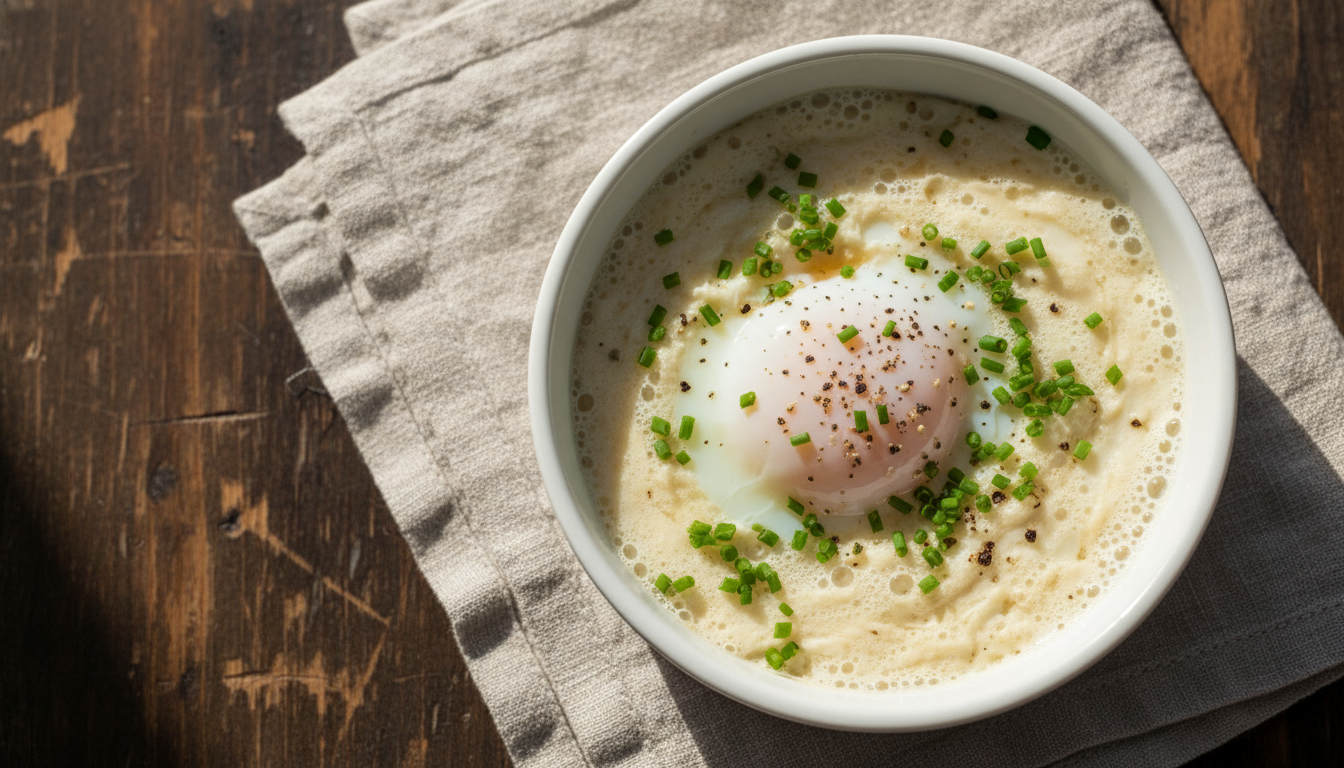 The Midnight Garlic and Cream Cocotte